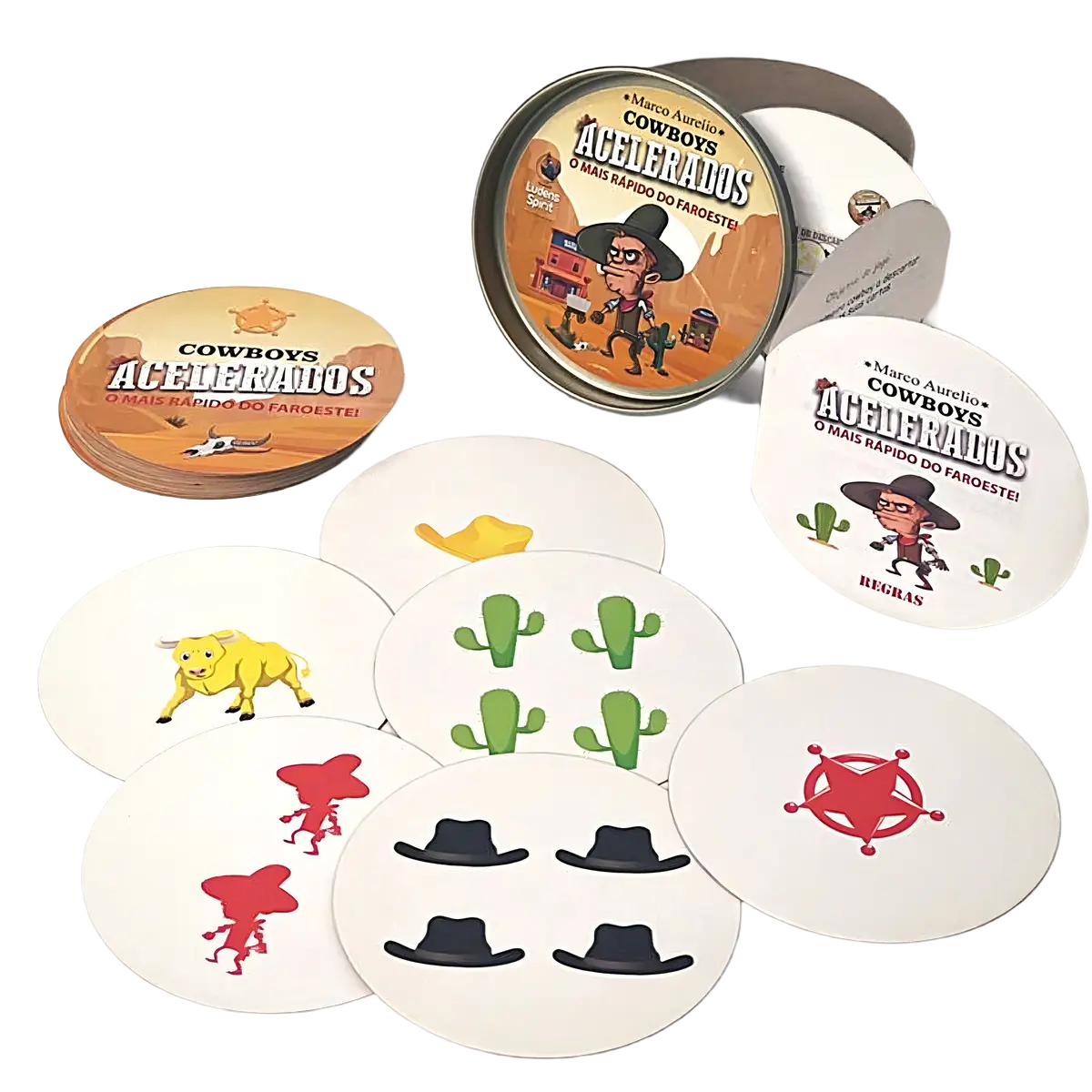 Cowboys Acelerados — componentes